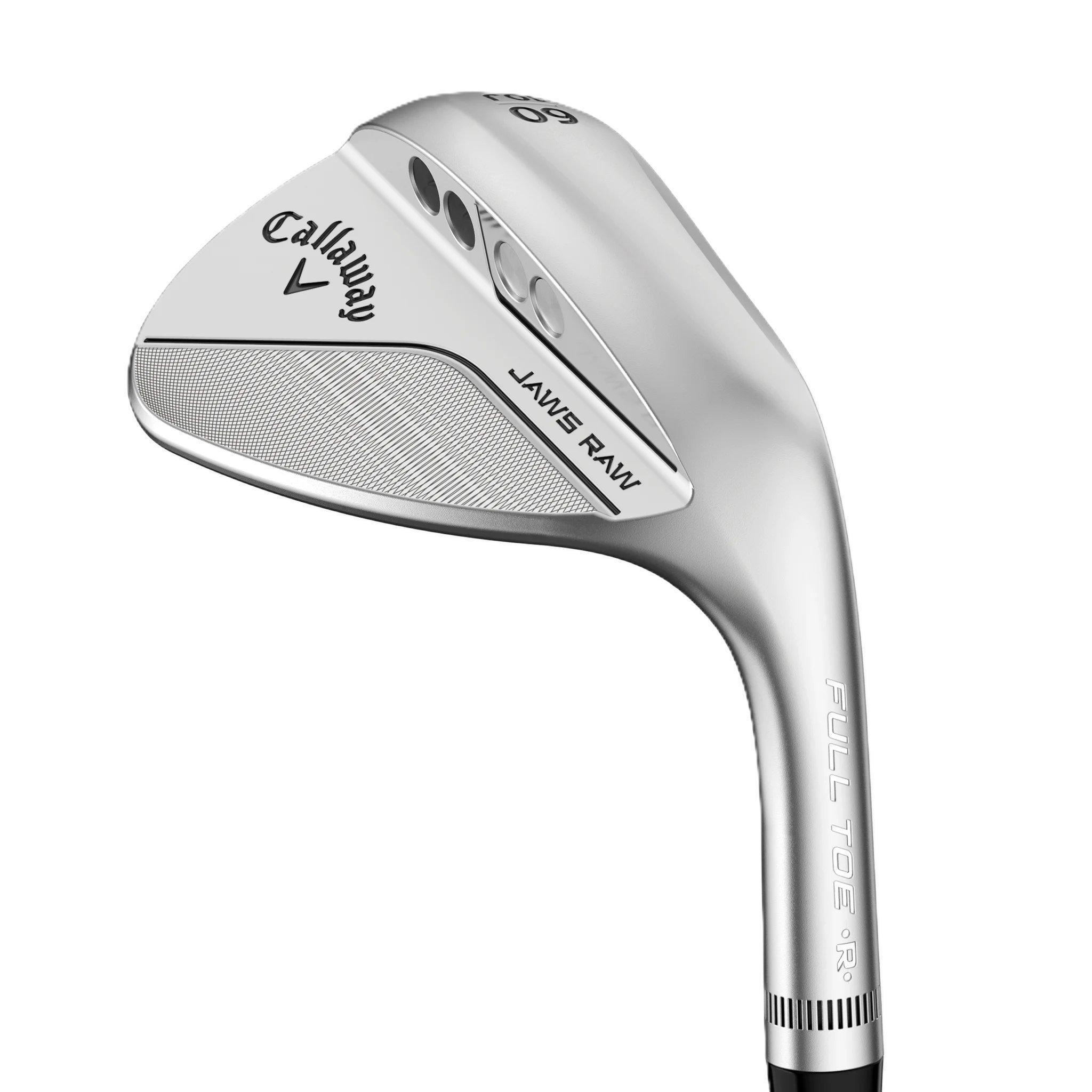 JAWS RAW Full Toe Chrome Wedge with Steel Shafts | CALLAWAY